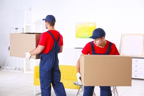 Van and moving help in Upper Walthamstow residential street