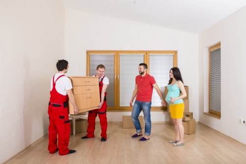 Flexible local van service for moving furniture