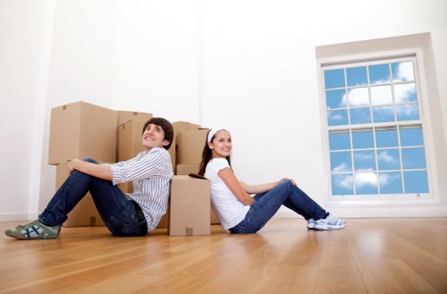 Household goods and protective wrapping for removals near Upper Walthamstow