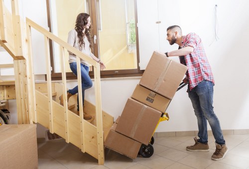 Home moving service covering nearby East London areas