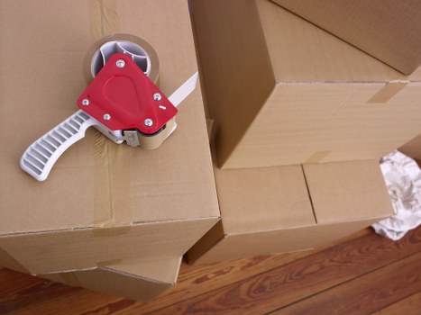 Safe loading of boxes and furniture into a van