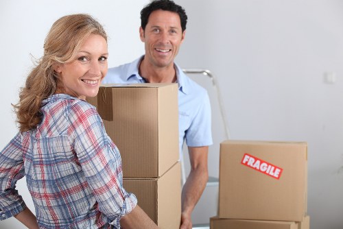 Safety and route planning for a removal van